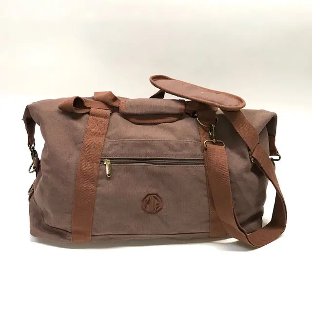 Mg Canvas Weekender Travel Bag 1