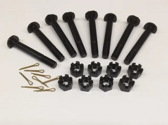 Connecting Rod Bolt, Nut & Cotter Pin, Set 1