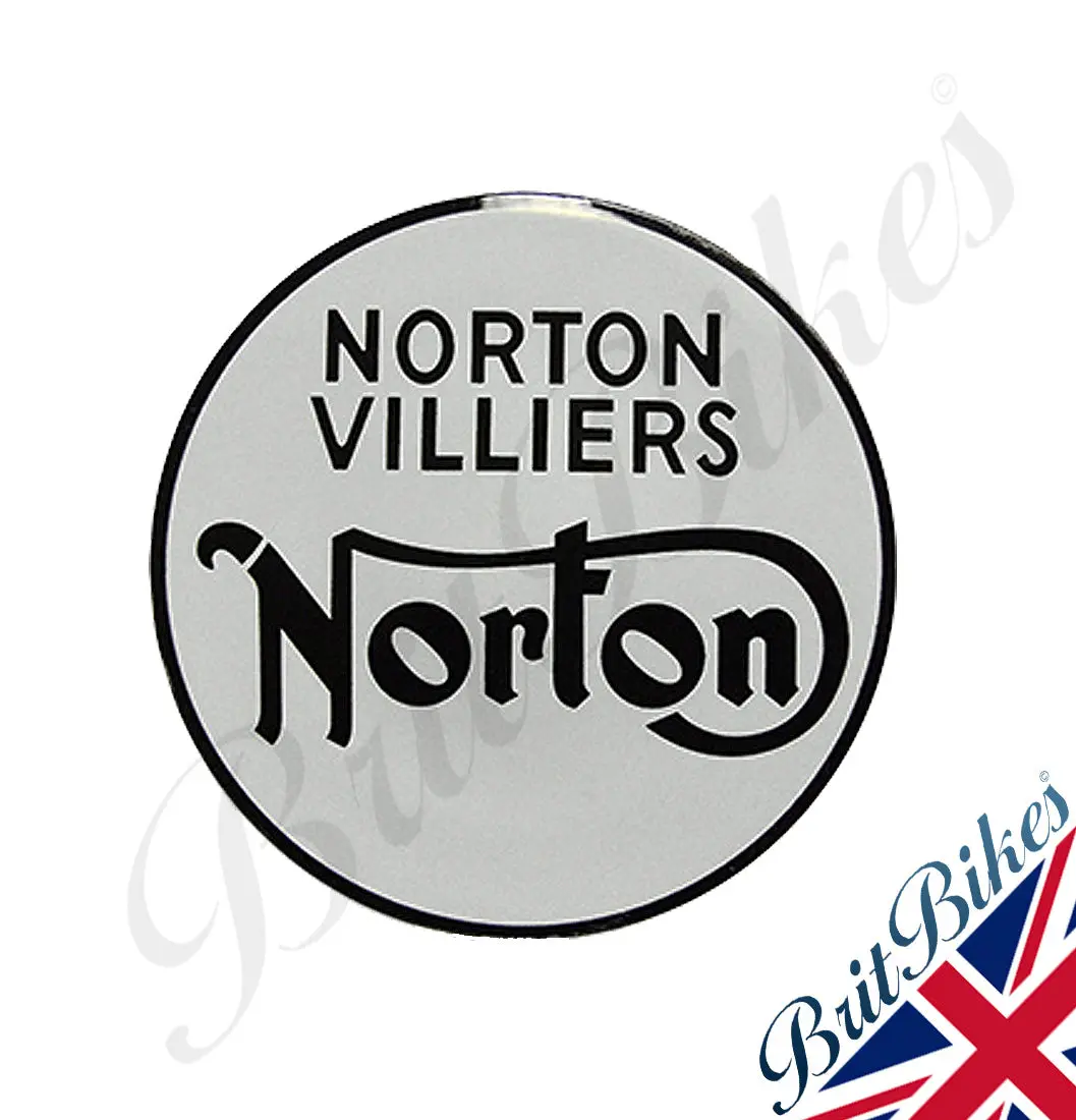 Norton Commando Fastback 750 Tank Badge - 06-0499, 06-0864 Premium Quality! 1