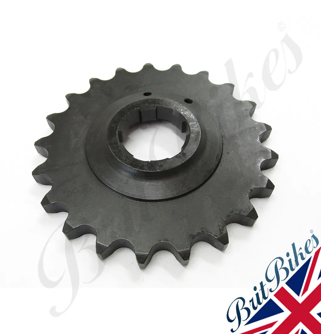 Norton Amc Gearbox Sprocket For Commando & Late Amc Heavyweight 21 Tooth 06-0721 1