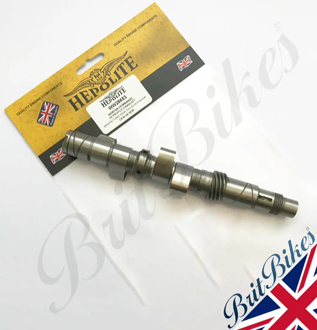 Genuine Hepolite Norton Commando Models 2S Profile Camshaft - 06-3536/1 Uk Made 1