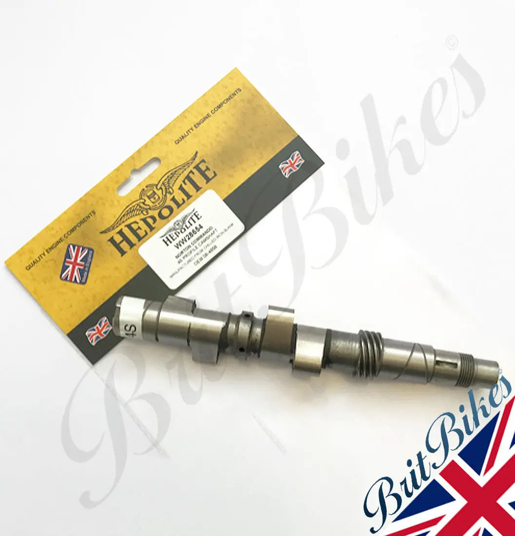Genuine Hepolite Norton Commando Models 4S Profile Camshaft - 06-4858/1 Uk Made 1