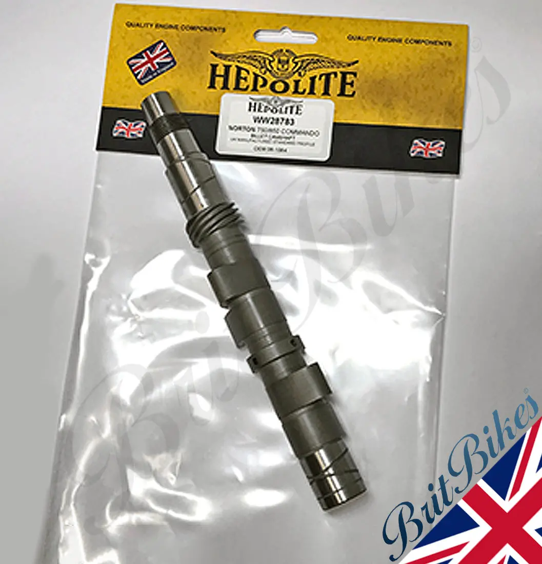 Genuine Hepolite Norton Commando 4S Billet Camshaft - 06-4858 Made In England 1