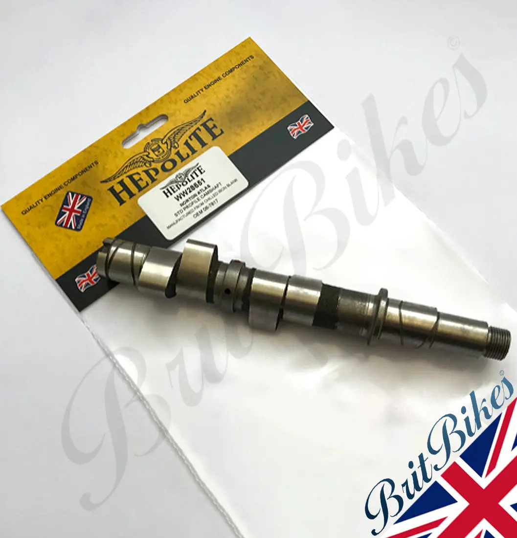 Genuine Hepolite Norton Atlas Models Std Camshaft - 06-7817 Made In England 1