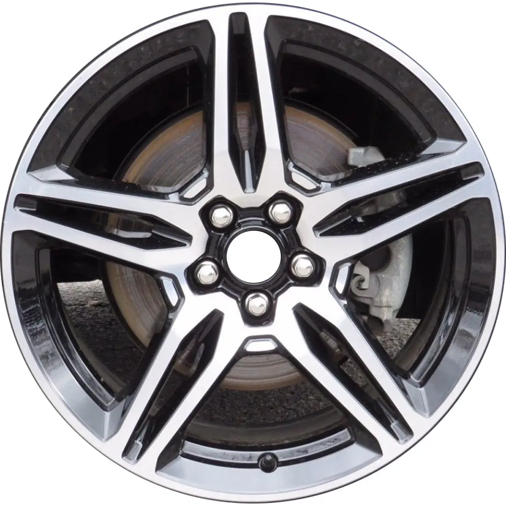 New 19" 2019 Ford Escape Machined And Black Replacement Alloy Wheel - 10199 1