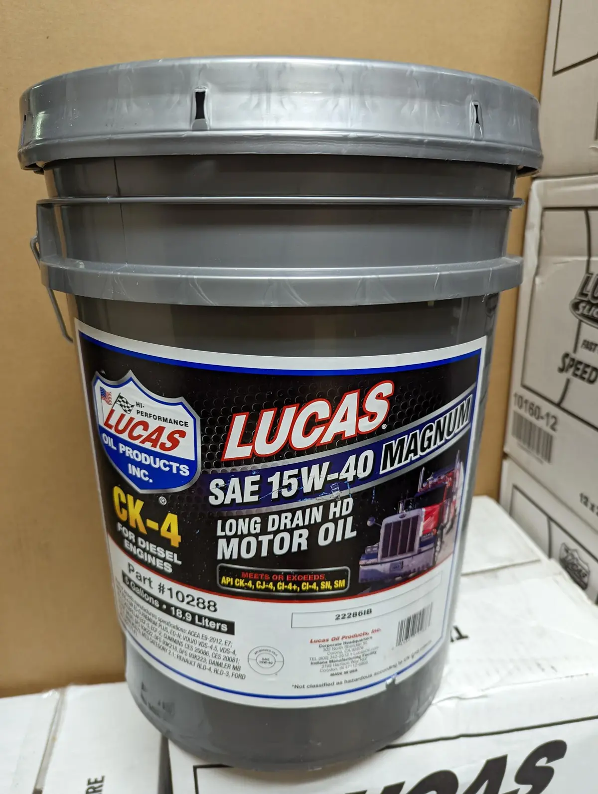 10288 15W-40 Ck4 Motor Oil 5 Gal. 1