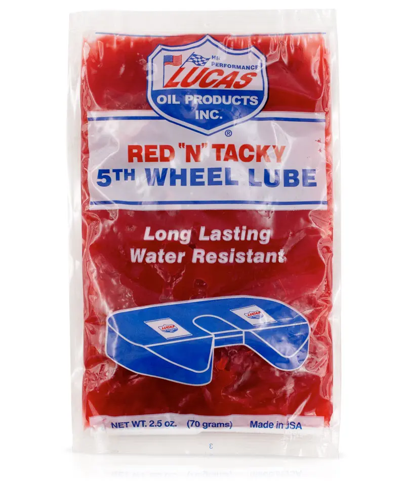 10676 Red "N" Tacky 5Th Wheel Grease 2.5Oz. 1