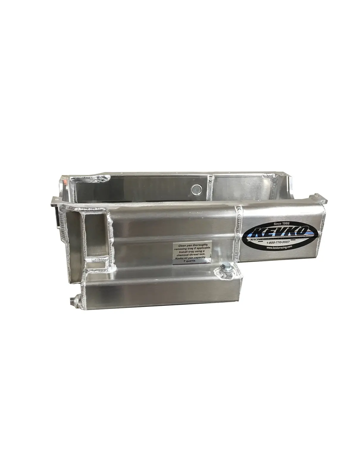 1098 <Br> Aluminum Circle Track Pan 1