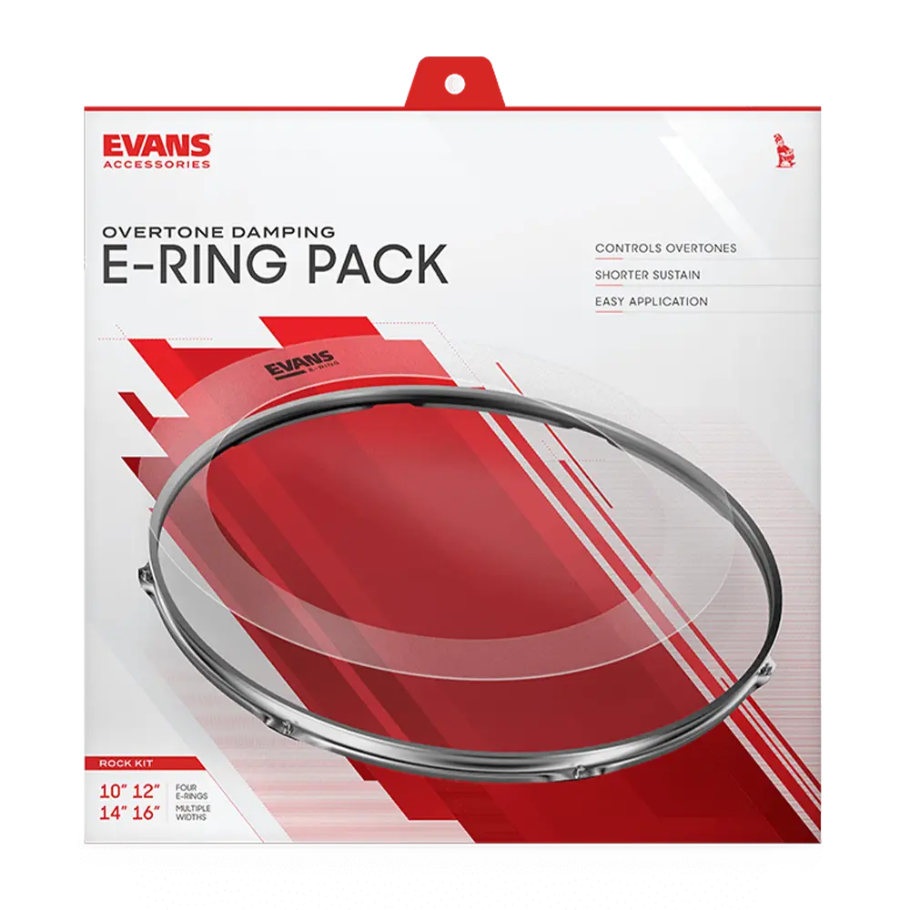 Evans E Ring 10 12 14 16" Rock Pack 1