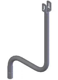 03-211-V Landing Gear Handle 11" Vertical 1
