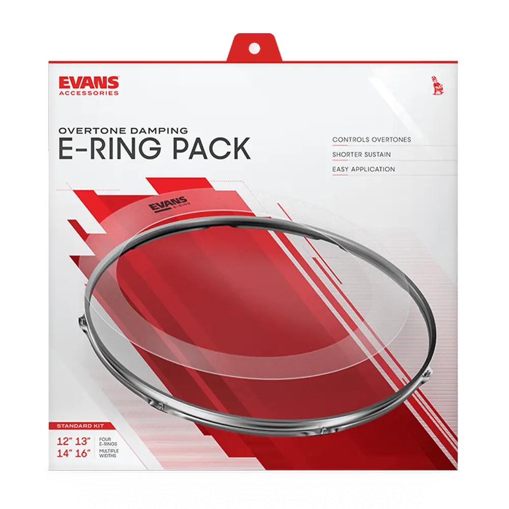 Evans E Ring 12 13 14 16" Std Pack 1
