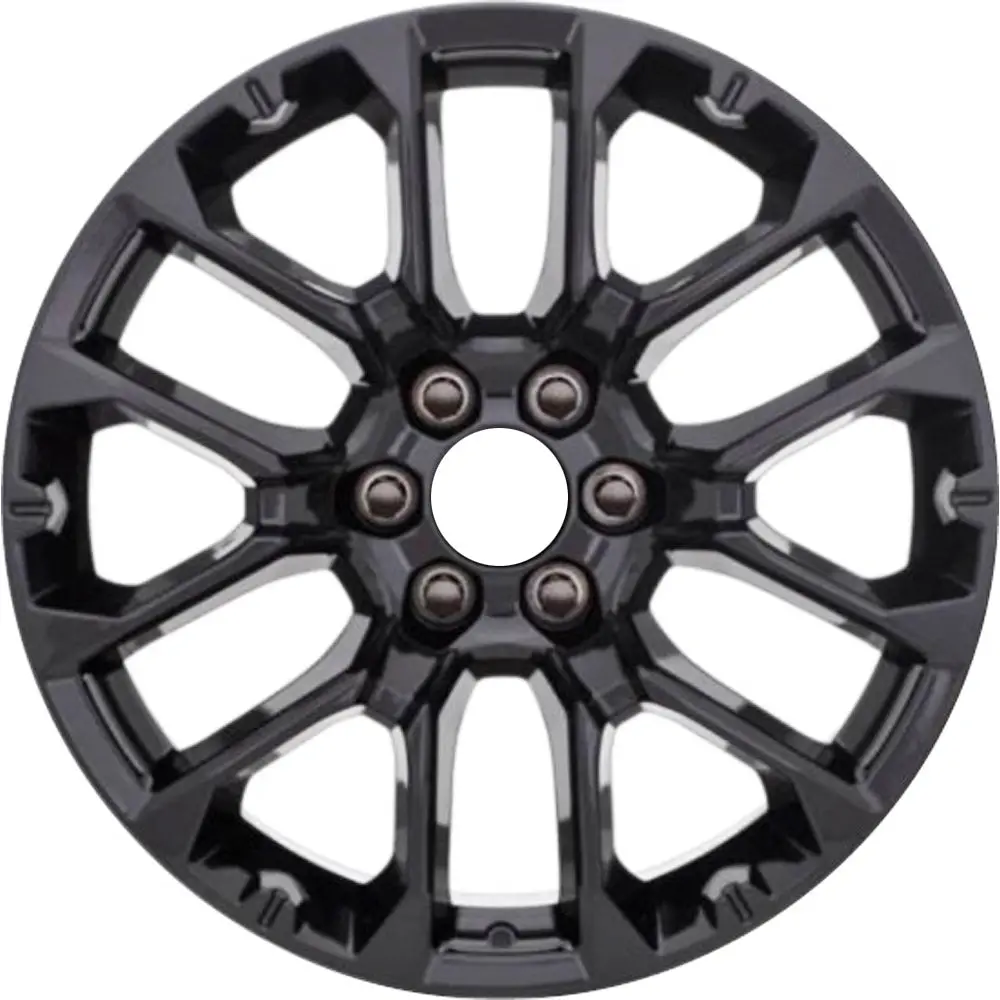 New 22" 2022-2024 Chevrolet Suburban Black Replacement Alloy Wheel - 14079 1