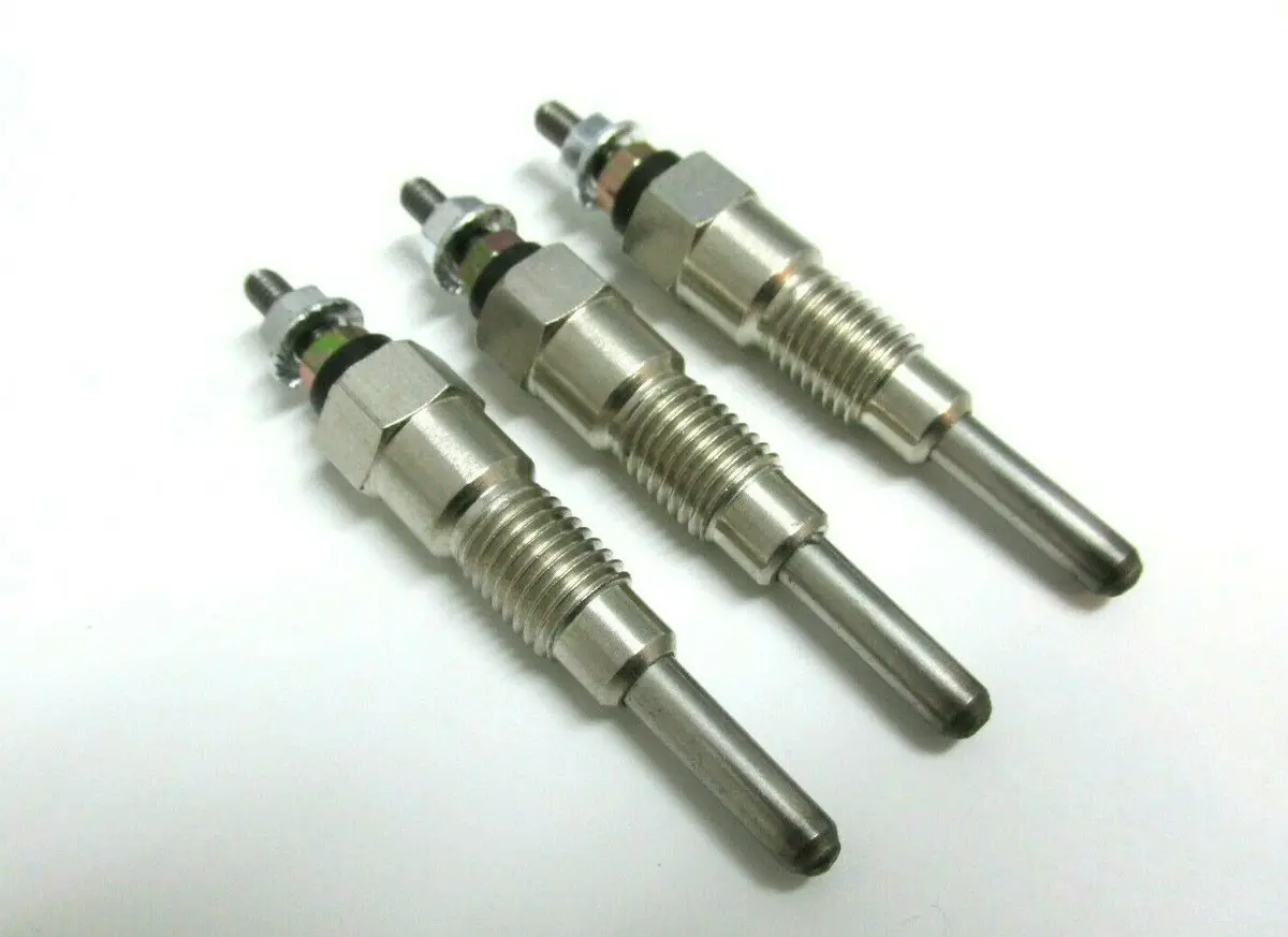 (3) 15951-65510 Glow Plugs For Kubota Kh8 L235 B4200 B5200 B6200 B7200 B8200 B20 1