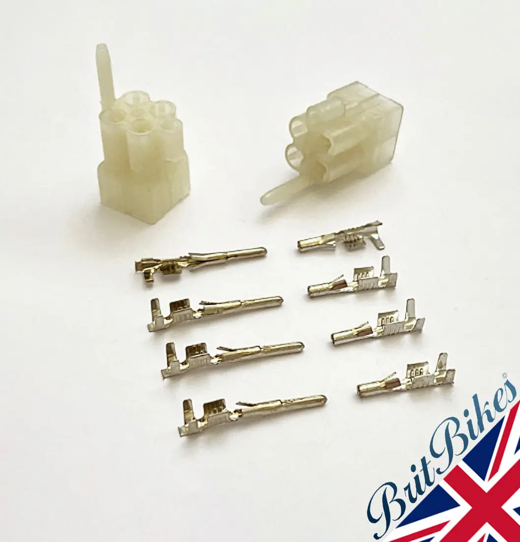 Lucas Rist Type 4 Pin Connector 169Sa 181Sa Handlebar Switch Bsa Norton Triumph 1