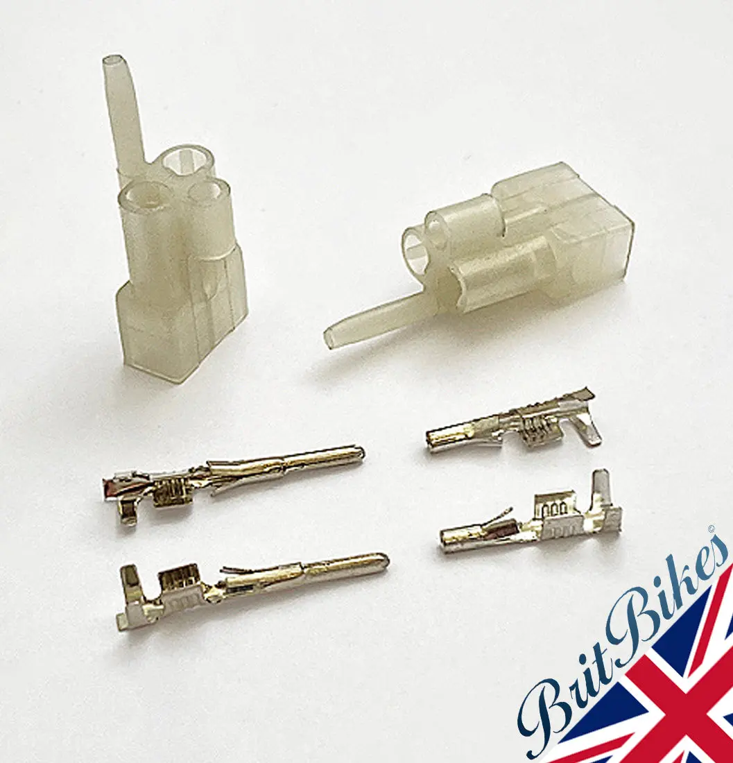 Lucas Rist Type 2 Pin Connector 169Sa 181Sa Handlebar Switch Bsa Norton Triumph 1