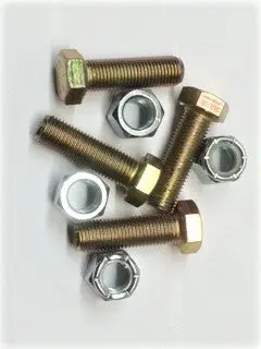 Pivot Bolt Set (4) With Nuts 1