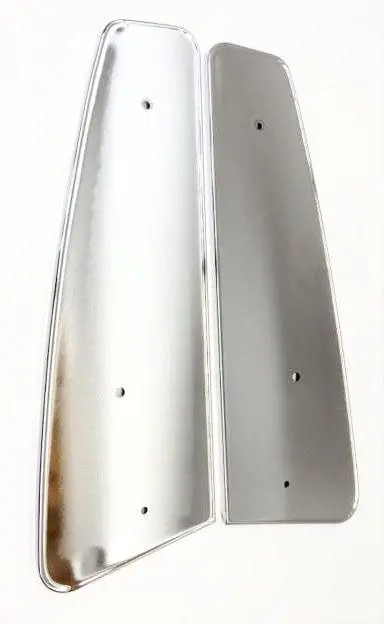 End Panel Set, Gas Tank (2 Chrome Panels) Tc 1