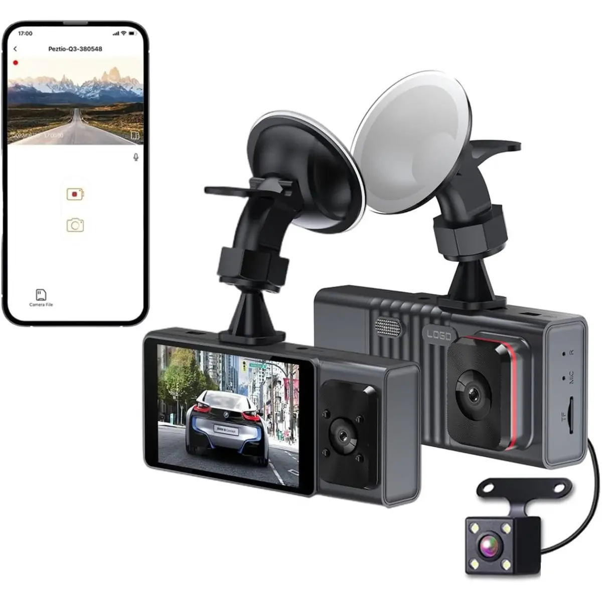 Camara Retroceso Hd-3 Camaras 2