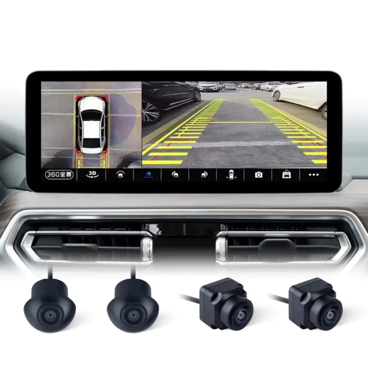 Sistema Multimedia Android Con Camara 360º 12.3" 1