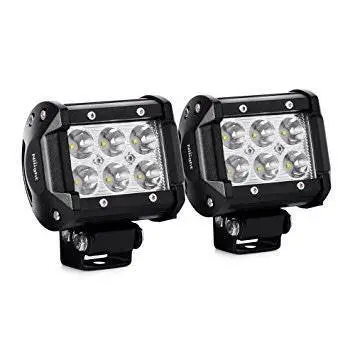 2 Ultra Bright 4" Led Power Sports Fog Lights 1