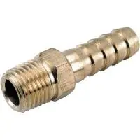 Brass Male Barb 1