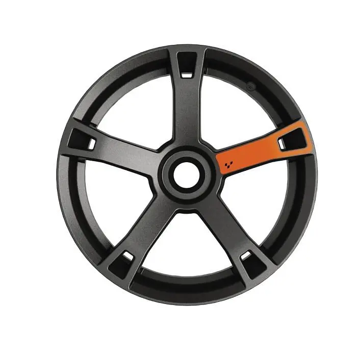 Wheel Decals - Orange Blaze 1