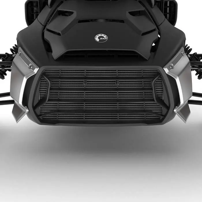 Front Grill Trims - Aluminum 1