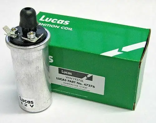 Genuine Lucas 12V Ignition Coil - As Fitted To All Triumph, Bsa & Norton Lu47276 2