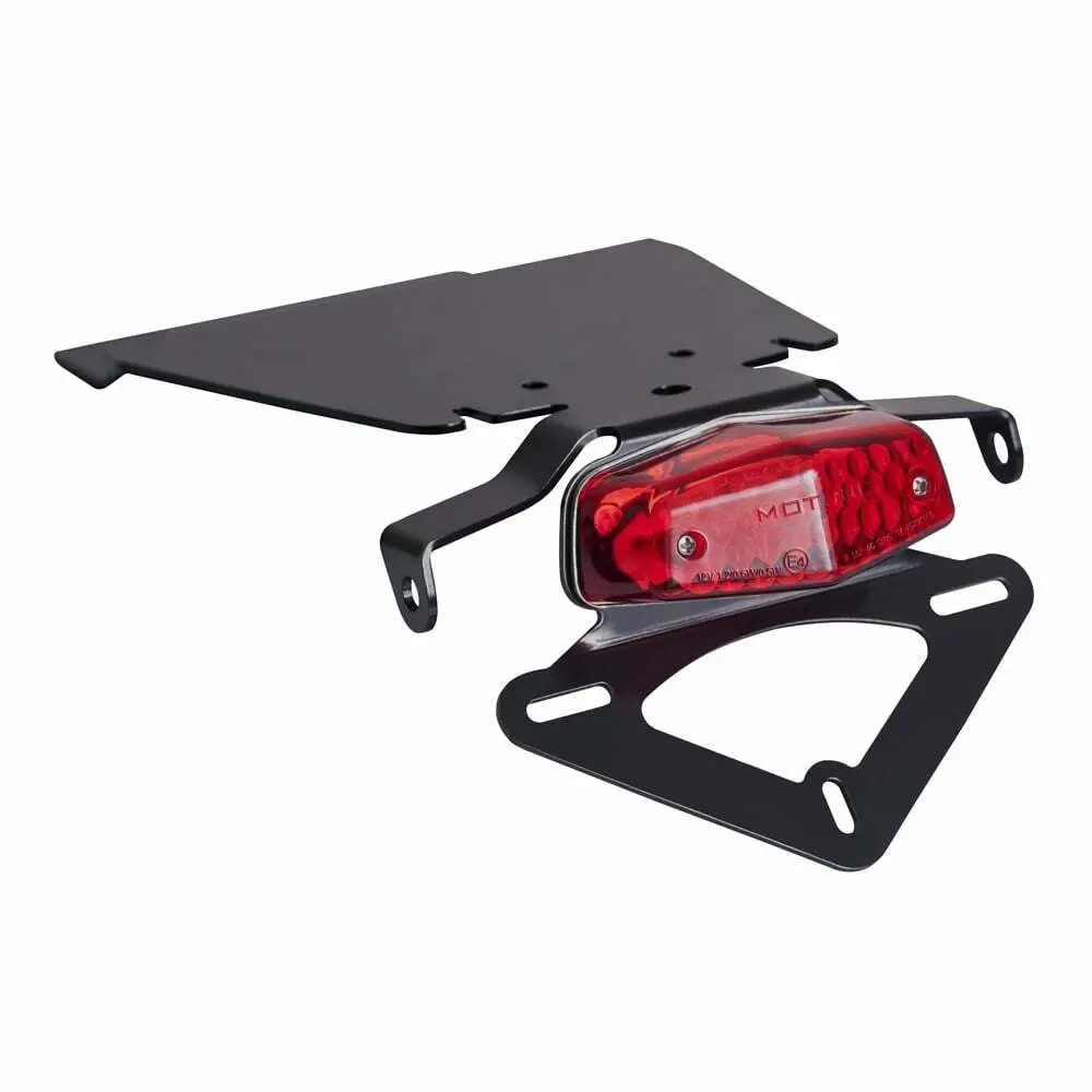 Motone Lucas Rear Light Tail Tidy Plate & Loom - Kit Triumph Bonneville Thruxton 1