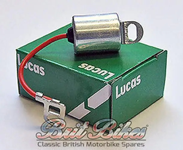 Genuine Lucas Condenser Bsa C11g C12 Triumph Norton Ariel Enfield - 423871 2