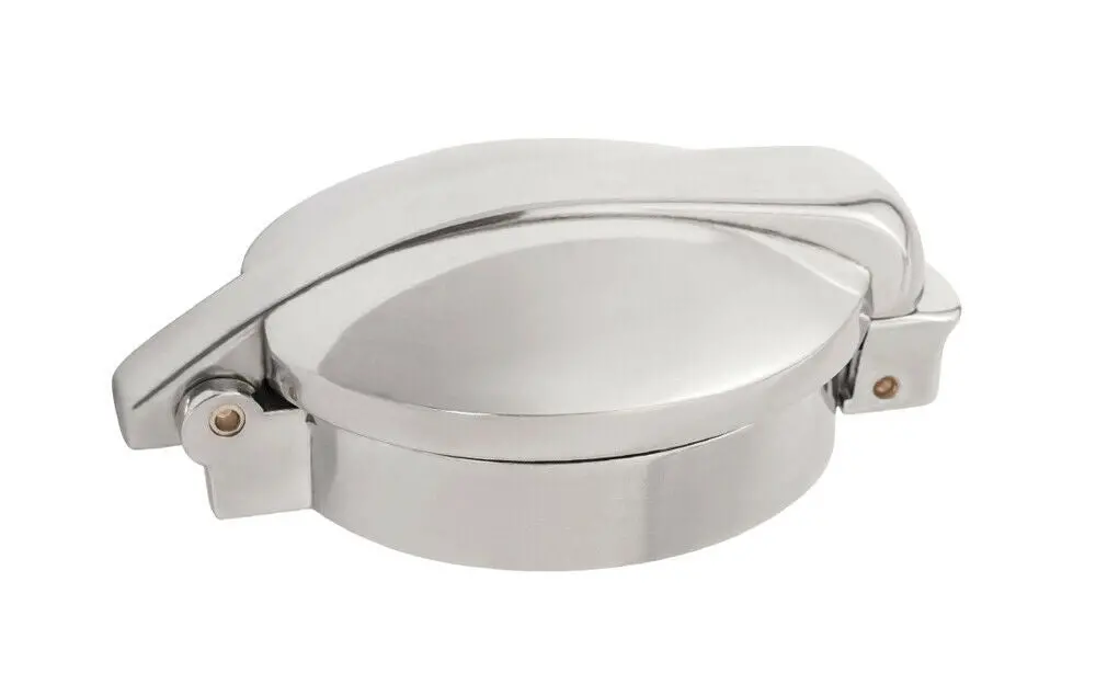 Motone Monza Flip Up Gas Petrol Tank Cap 2.5"/62Mm - Polished - High Quality 1