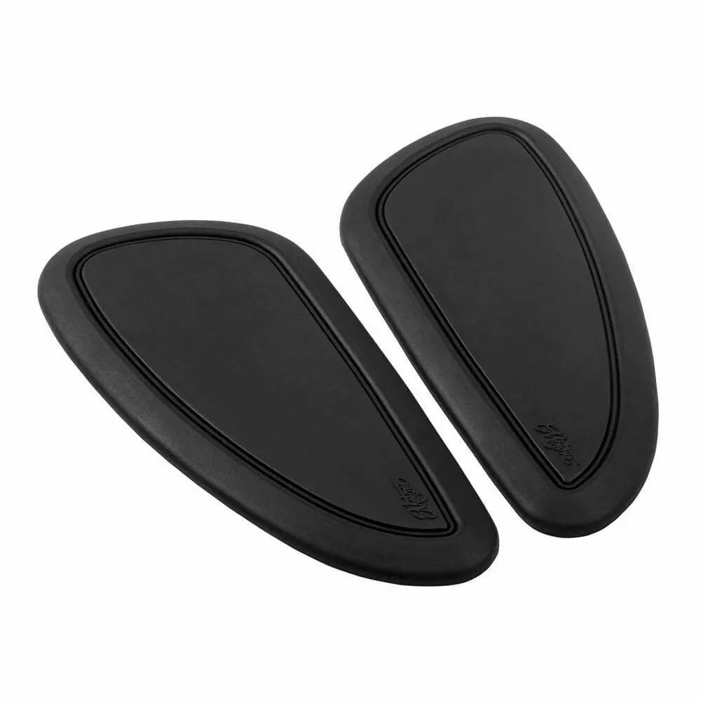 Motone Classic Cafe Racer Tank Knee Pads Pinstripe Triumph Bonneville Universal 2