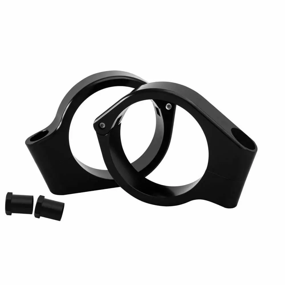 Motone Triumph Bonneville Wrap-Around Fork Indicator Turn Signal Bracket Clamps 1