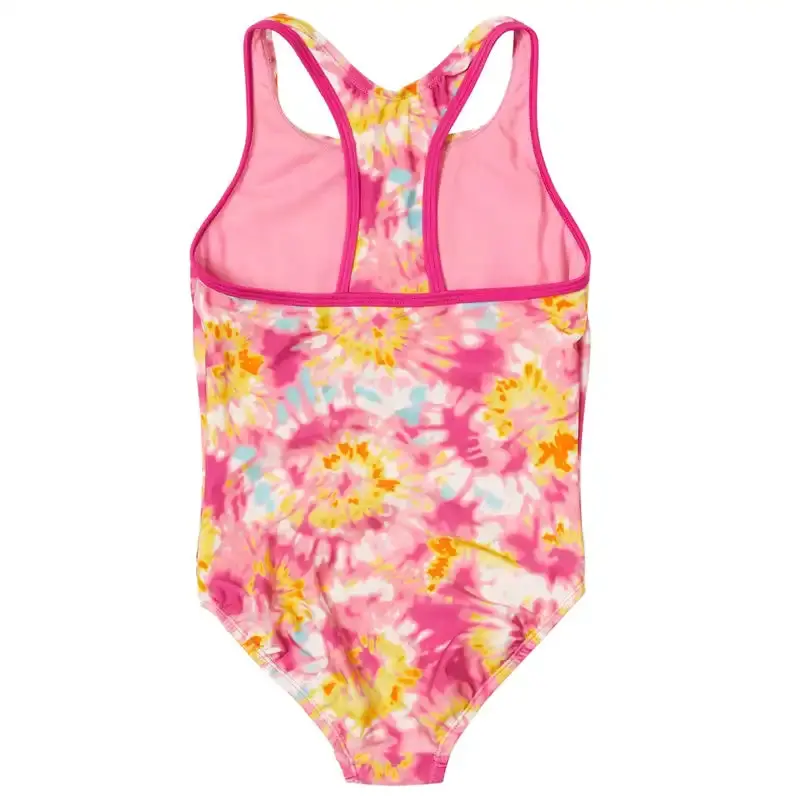 Speedo Girls Printed Racerback One Piece Swimsuit 2