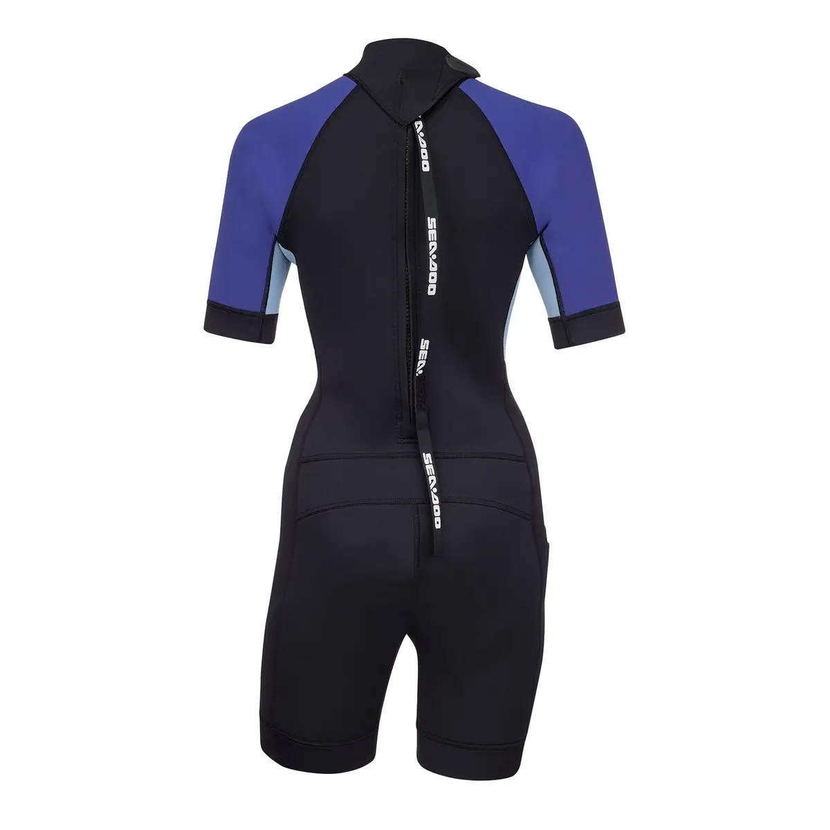 Ladies' 3 Mm Exotic Shorty Wetsuit / Deep Purple / Xs 1