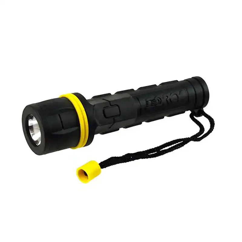 Led 2Aa Rubber Flashlight 1