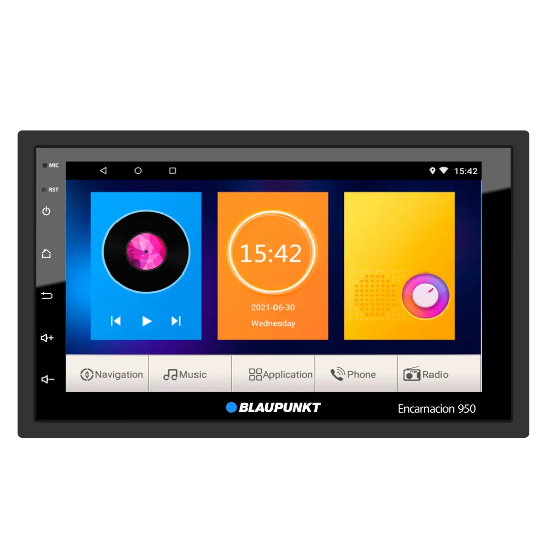 7" Display, Multimedia, Android 9, Gps, Wifi (Built-In), Bt, 2X Usb (Rear), Am/Fm Blaupunkt 1