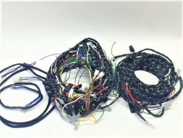 Mgb Complete Wiring Harness, Cloth, 62-64 1