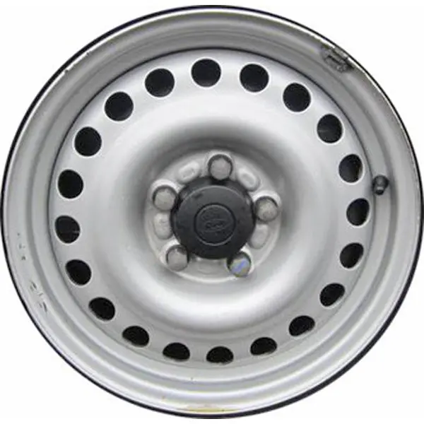 New 15" 2010-2013 Ford Transit Connect Silver Replacement Steel Wheel - 3795 1