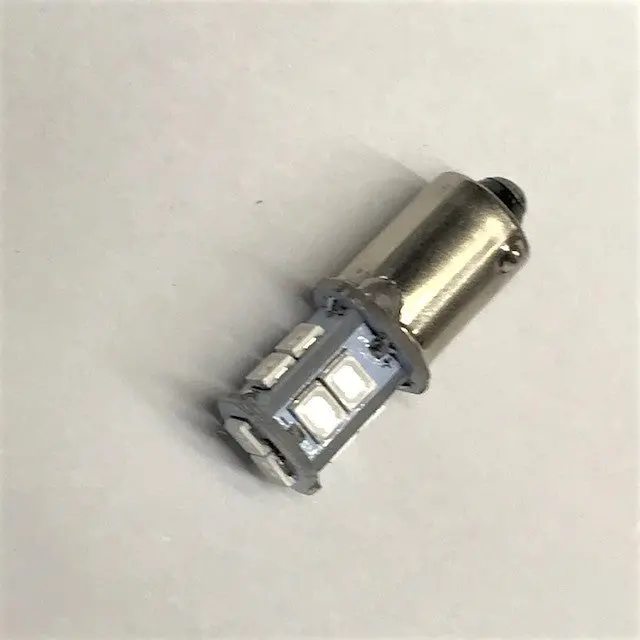 Led Red Bulb, Rear Side Marker Light, Mgb 70-80, Positive Or Negative Ground 1