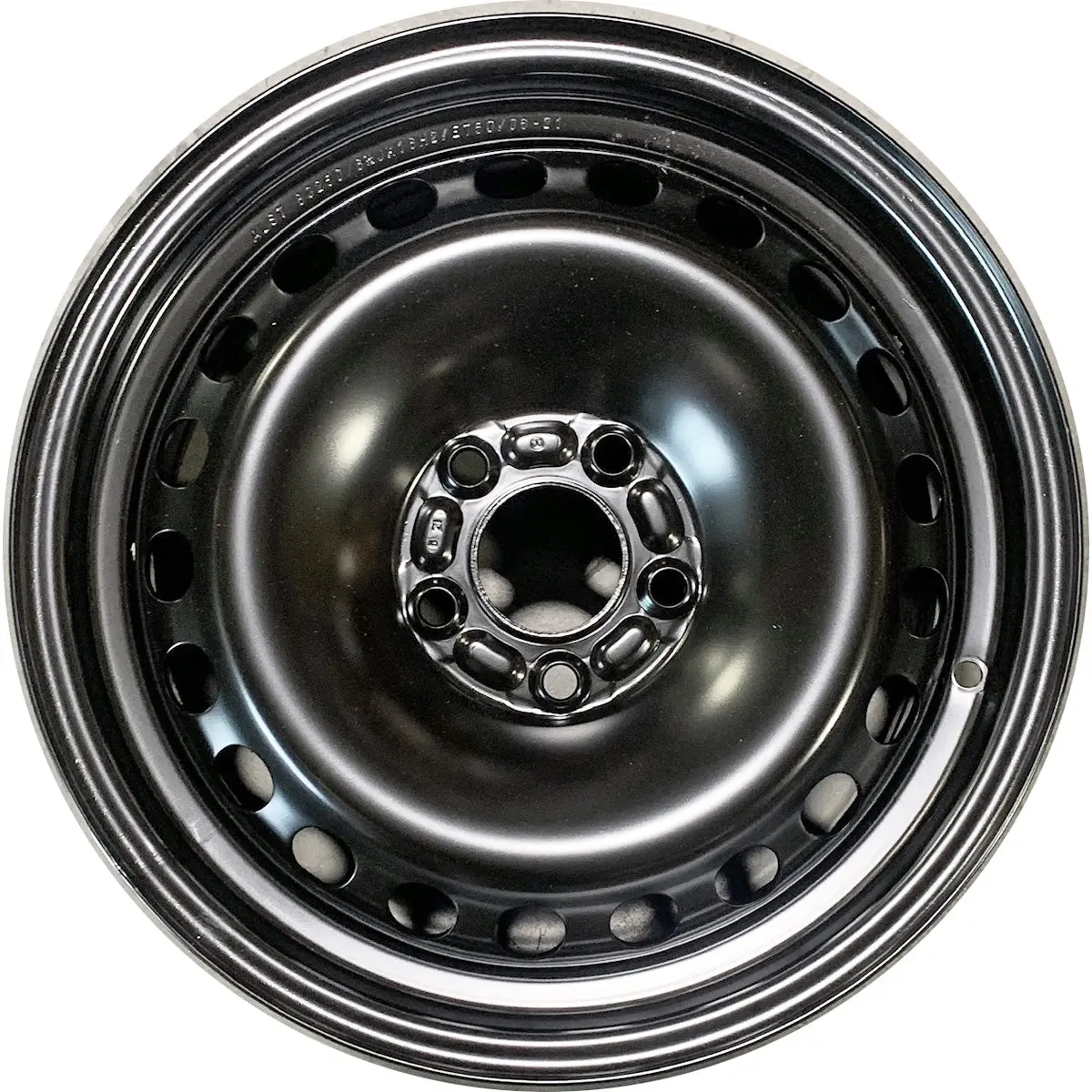 New 16" 2012-2014 Ford Focus Black Replacement Steel Wheel - 3876 1