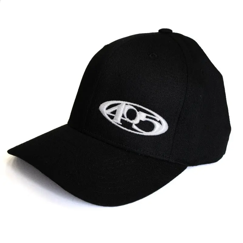 Black W/White 405 Hat 1