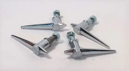 Hood Latch Handles, Tc, Td, Set Of 4 1