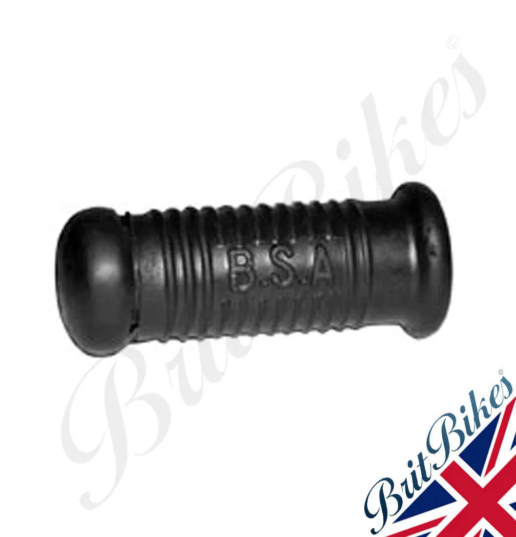 Bsa Kickstart Rubber With Logo A, B & M Models Closed End 42-3159 65-3397 1