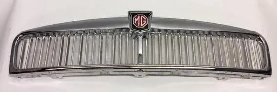 Mgb Chrome Grille Assembly, 62-69 1