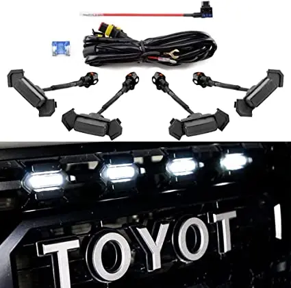 Juego De Luces Led Blanca Persiana Camioneta 1