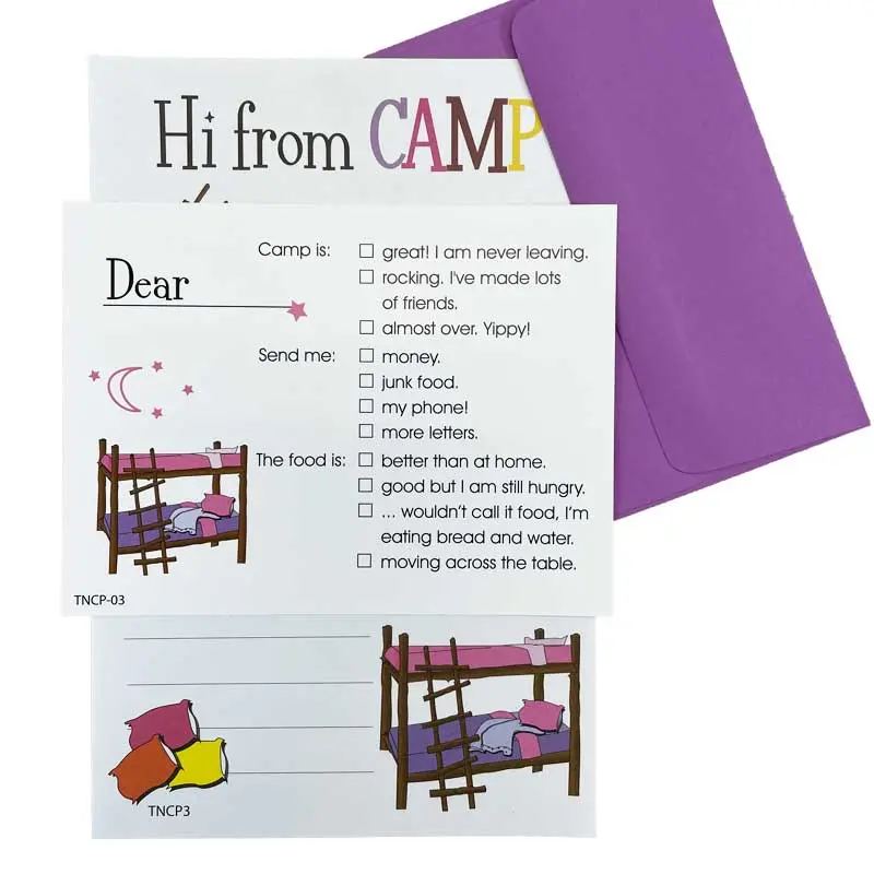 Camp Stationery - Bunk Beds 1