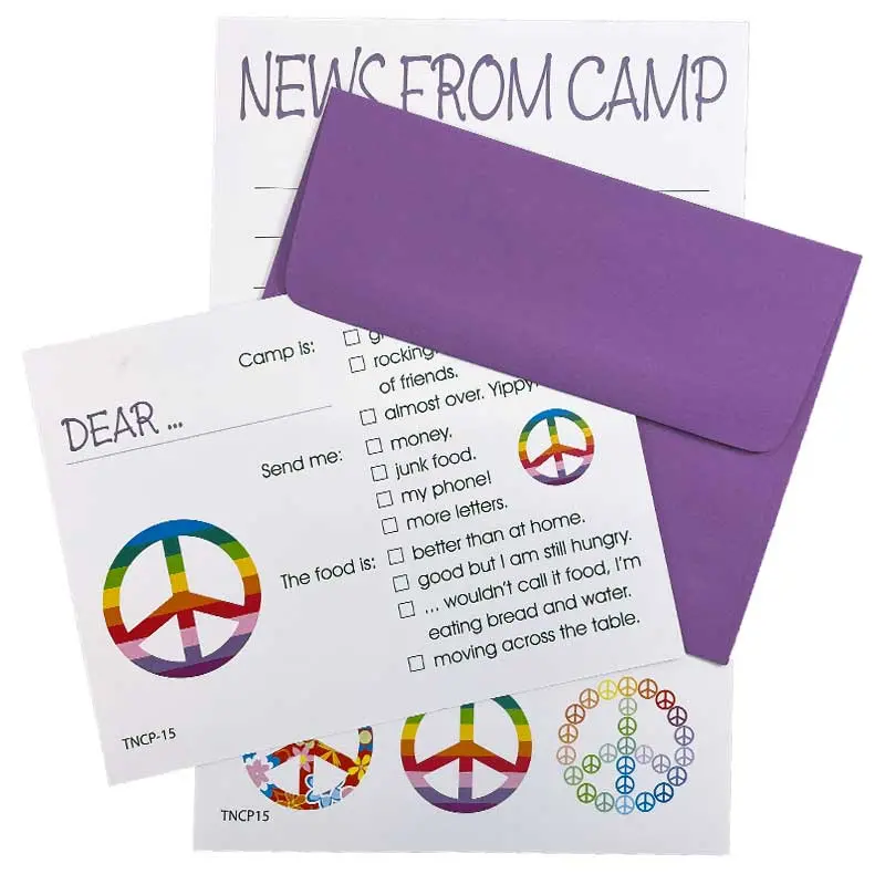 Camp Stationery - Peace 1
