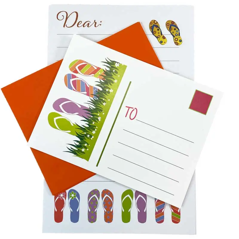 Camp Stationery - Flip Flops 1
