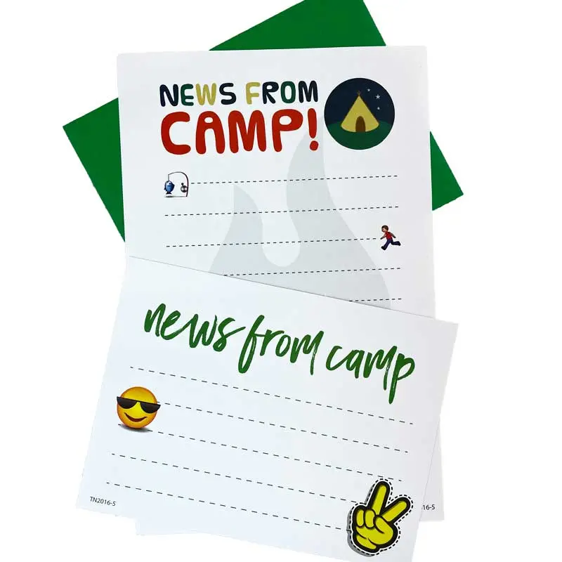 Camp Stationery - Cool News From Camp 1